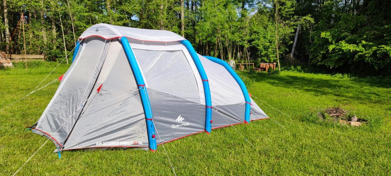 Ferienwohnung & Campingplatz Vor Dem Berg Heideblick Esterno foto