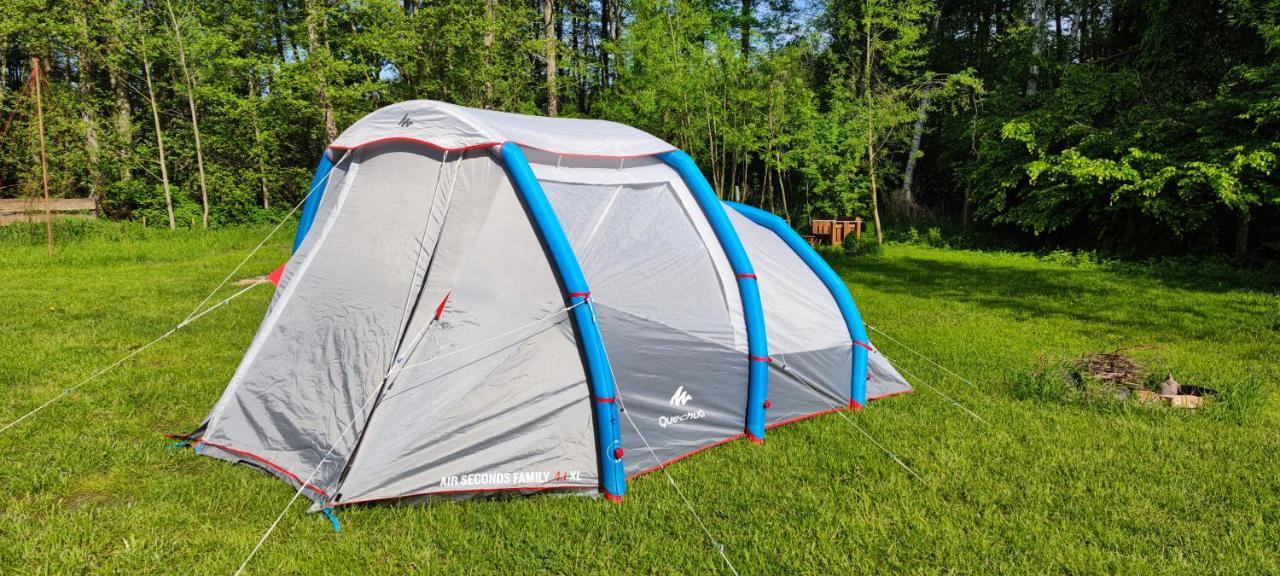 Ferienwohnung & Campingplatz Vor Dem Berg Heideblick Esterno foto